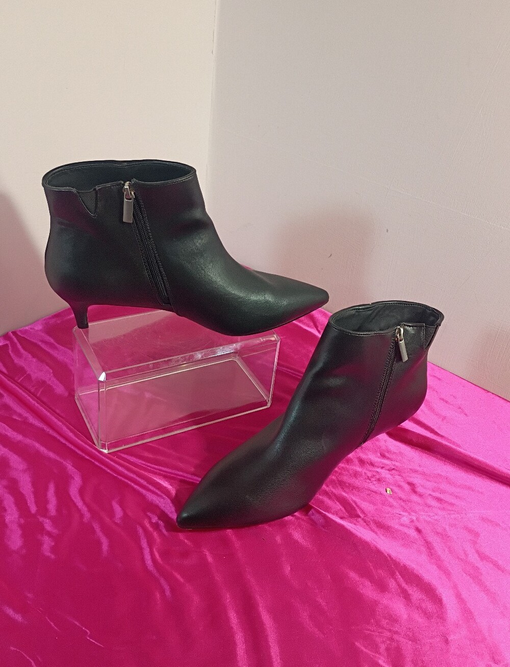 Comfortview Meredith Womans SZ 12WW Boots In Black